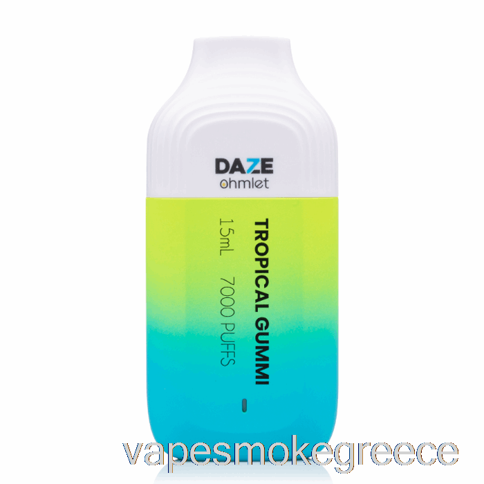 Vape Greece 7 Daze Ohmlet 7000 Tropical Gummi μιας χρήσης